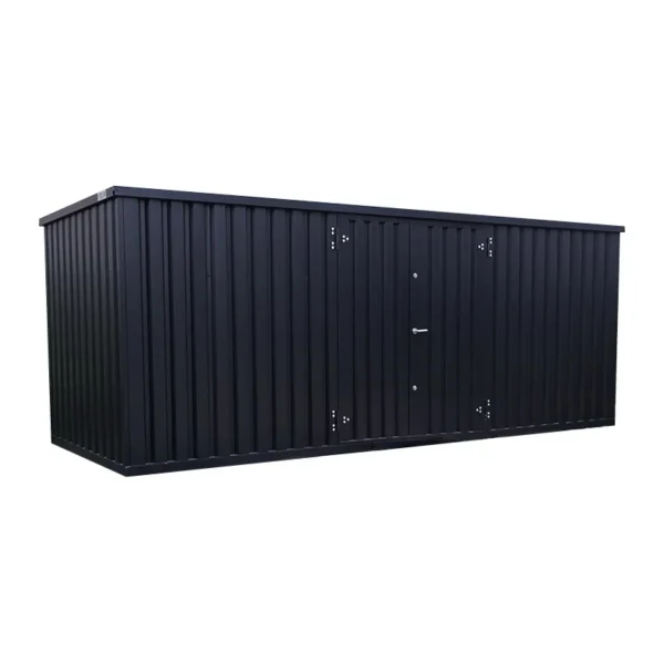 conteneur de stockage de 5 x 2 mètres – avec double porte