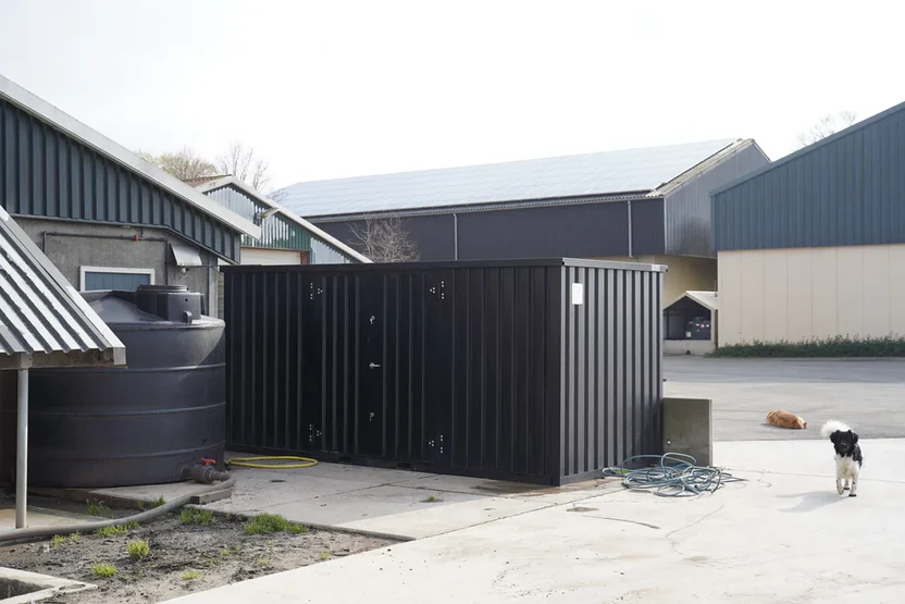 conteneur de stockage de 5 x 2 mètres – avec double porte conteneur de stockage de 5 x 2 mètres – avec double porte