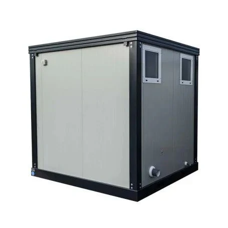 unité sanitaire sdu avec toilettes, douche, lavabo et urinoir unité sanitaire sdu avec toilettes, douche, lavabo et urinoir