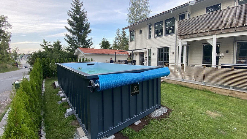 piscine conteneur 6,2 m x 2,5 m jet swim