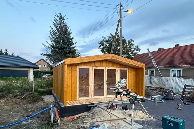 chalet 17 m² en bois isolé pau s1 a1